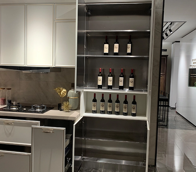 stainless steel kitchen wall cabinets