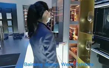 Tủ bếp baineng baishi Series bằng thép không gỉ