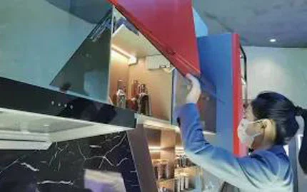 Thép không gỉ màu đỏ thiết kế đặc biệt baineng