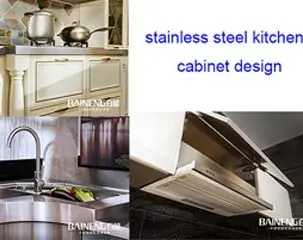 Làm thế nào để bạn thiết kế tủ bếp bằng thép không gỉ thiết thực hơn