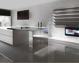Tủ bếp hiện đại tuyệt vời baineng 2018 phong cách mới