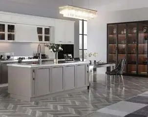 Tủ bếp bằng thép không gỉ baineng, tạo ra một nhà bếp hiện đại lành mạnh và thoải mái cho bạn!