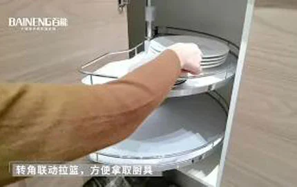 Melamine với tủ bếp nhỏ bằng thép không gỉ